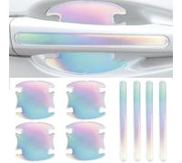 8 Pezzi Pellicola Protettiva Maniglia Auto, per Dacia Duster II 2018-2023 Anti-Graffio Adesivo Maniglia Portiera Auto, Protezione Esterni Auto