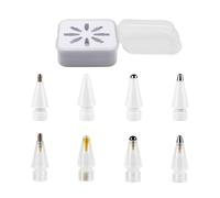 8 pezzi Pencil Tips ad alta sensibilità - Punte universali adatte per Apple Pencil Tutti i modelli e altre penne tablet, compatibili con iPad e Android