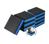 8 pezzi per Anti-Vibration Pads in gomma 3x3x7/8" per isolamento