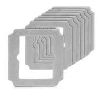 8 Pezzi per Ecovacs Winbot Mini Salviette di Ricambio, Salviettini per Robot Pulizia per Ecovacs Winbot, W-CC02-0012 Ricambio Panni, per Pulizia Finestra