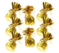 8 Pezzi Pesi Per Palloncini In , Ancoraggi Dorati E Resistenti