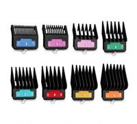 8 Pezzi Pettini Tagliacapelli per Panasonic ER-GP21 2016-2026+ | 1,5-25 mm Codificati a Colori | Clip in Metallo | Accessori Uso Domestico e Parrucchiere | Pettine per Tagliacapelli Ricambio