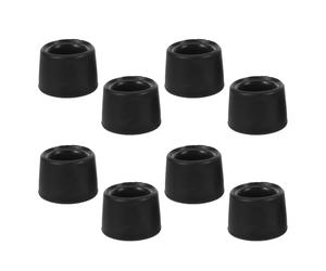 8 Pezzi Piedini per Cavalletto in Gomma Nera Rotondi 2,5x2,5x2cm | Antimovimento e Smorzamento Rumore, per Artisti e Studenti, Studio d'Arte, Galleria, Piedi Tubo