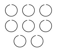 8 pezzi Piston Ring 28 mm - 47 mm x 1,5 mm - Taglierino a pennello (36 x 1,5 mm)