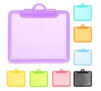 8 Pezzi Portapillole Quadrato in Plastica con Coperchio Trasparente | Sette Giorni, Tre Scomparti al Giorno, Chiusura Ermetica, per Viaggi, Ufficio e Pendolarismo