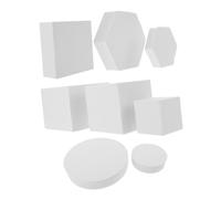 8 Pezzi Props Fotografici Geometrici in Foam per Pose e Decorazioni