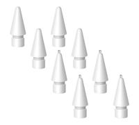 8 Pezzi Punte Apple Pencil per Apple Pencil 2/1 Generazione, pennini in metallo non usurati, controllo preciso, pennini più lunghi di 0,78 mm