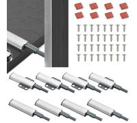 8 Pezzi Push Pull per Ante, Apertura a Pressione Ante Chiusura Apriporta Push To Open Pressione Home Push per Porte Mobili Armadi