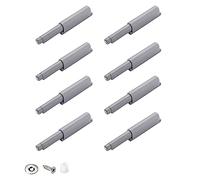 8 Pezzi Push Pull per Ante Robusto Apertura a Pressione Ante Chiusura Magnetico Pressione Home Premi per aprire Custodia in Alluminio Chiusura Scrocco Magnetico Chiusura