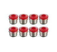 8 Pezzi Raccordi Pneumatici Connettori 2x4 Tubo PTFE Bowden Quick Plug 1.75mm Filamento Hotend Estrusore Kit Parti per Stampante 3D