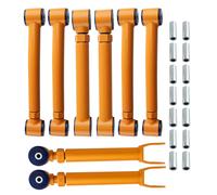 8 Pezzi Regolabile Set Completo For Jeep Wrangler TJ 1997-06 Bracci Di Controllo