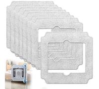 8 Pezzi Ricambio per ECOVACS Winbot Mini, W-CC02-0012 Robot Lavavetri, Robot per Pulizia Finestre Salviette di Ricambio Kit, Ricambio Panni per Robot Pulizia per Ecovacs Winbot, per Finestra Pulizia