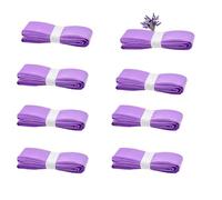 8 Pezzi Ricarica Mangiapannolini, Pannolino Sacchetti di Ricarica Antiodore, Ricariche Mangiapannolini Ispessito compatibile con Tommee Tippee, Twist & Click, Tec Litter Locker (Viola)
