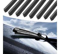 8 Pezzi Ricariche per Spazzole Tergicristallo Del Parabrezza, Tergicristallo Posteriore 80 cm, per Auto, Autobus, Camion, Gomme per Tergicristallo di Ricambio Universale per Auto