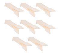 8 Pezzi Ritagli un Forma di Freccia nel legno Freccia Incompiuta Segno di l9333
