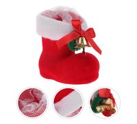 8 pezzi riutilizzabili caramelle natalizie stivali dolci regali di