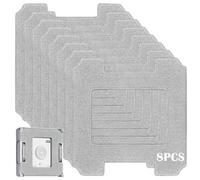 8 Pezzi robot Salviette di Ricambio per Ecovacs Winbot W2 PRO/W2 PRO Omni/W2 Omni/W2/W1 Pro/W1, Ricambio Panni per Robot Pulizia per Finestra Pulizia