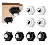 8 Pezzi Ruote per Mobili Pesanti, Ruote per Spostare Mobili Pesanti, Rotelle Universali Ruote Adesive per Mobili, Rotelle per Mobili Pesanti Caricare 200kg, Ruote Girevoli Autoadesive Rotanti a 360°