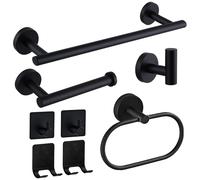 8 Pezzi Set Accessori Bagno Acciaio Inossidabile Portasciugamani; Porta Carta Ig