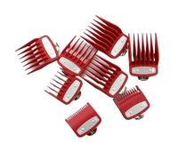 8 Pezzi/set, Compatibile Con Wahl, Tagliacapelli Universale, Pettine Guida, Protezioni For Tagliacapelli 1,5/3/4,5/6/10/13/19/25 Mm(8pcs Red)