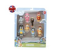 (8 pezzi/set (con scatola)) 8 pezzi/set Action Figure di Bluey Family&Friends