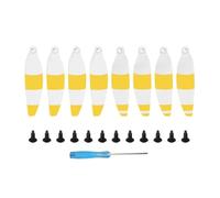 8 pezzi/set di eliche 4726F con viti, parti di ricambio for accessori for droni Mavic Mini / Mini2 2SE / miniSE(Yellow Mini 2 SE 2SE)