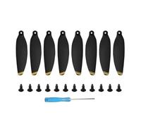 8 pezzi/set di eliche 4726F con viti, parti di ricambio for accessori for droni Mavic Mini / Mini2 2SE / miniSE(Black For Mini 1)