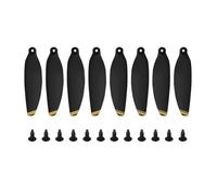 8 pezzi/set di eliche 4726F con viti, parti di ricambio, strumento adatto for accessori for droni Mavic Mini / Mini 2 2SE / mini SE(Black)