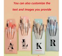 8 pezzi Set di pennelli per trucco portatili e morbidi a prezzi accessibili, regalo a sorpresa per la fidanzata/moglie per San Valentino, perfetto per compleanni, anniversari, set di strumenti per il 