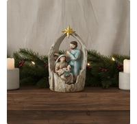8 Pezzi Set Presepe in Resina Idea Regalo di Natale Statuine Della Natività
