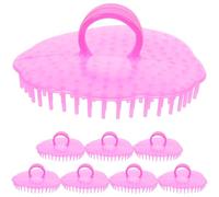 8 Pezzi Spazzola per Cuoio Capelluto per Shampoo e Massaggio, PP | Pulizia Profonda, Aiuta a Prevenire la Caduta, Stile Assortito, per Lavaggio dei Chioma e Relax Stile Casuale