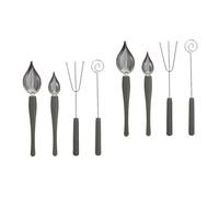 8 pezzi Strumenti di immersione al cioccolato Set Chef in acciaio inossidabile