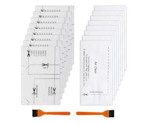 8 Pezzi Tagliabile Filtro Aspirapolvere per Miele Classic C1 Set, Protezione Motore Compatibile con Pennello Completo, Filtro di Scarico per SF-SAC 20/30 S240 S250 S290 S300