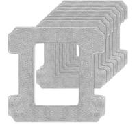 8 pezzi tamponi per pulizia ECOVACS WINBOT W2 PRO / W2 PRO Omni / W2 Omni / W2 / W1 Pro / W1 Pro / W1 , panni lavabili in microfibra puliscono efficacemente macchie e polvere dalle finestre