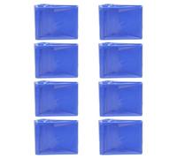 8 Pezzi Tappetino in Gomma Antiscivolo per Scala, Piedino Blu | Copertura Sostitutiva per Base, Resistente All'usura, per Magazzino e Riparazioni Domestiche