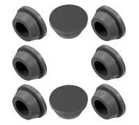 8 Pezzi Tappo Scarico Condensa Condizionatore Esterno Rotondo 20 MM | Riduce il Rumore di Gocciolamento, Blocca Polvere e Detriti, Nero o Bianco, per Unità Esterne