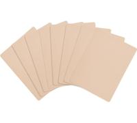 8 pezzi tatuaggio pelle sintetica, pelle sintetica tattoo, pelle finta per tatuaggi, 19 x 14 cm, per pratica di tatuaggi, pratica di microneedling, formazione sulle sopracciglia