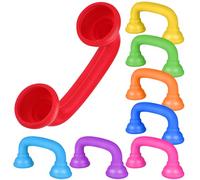 8 pezzi Telefono Handset giocattoli per bambini logopedia pronuncia telefono, 13,7 cm giocattolo interattivo per bambini