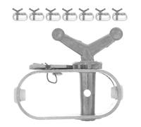 8 pezzi tenditore per verricello tenditore per fune coperture per piscine mini