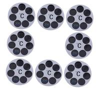 8 Pezzi Termometro Adesivo per Bagnetto per Display LCD per Sicurezza Facile Applicazione Vasche Lavandini e Acquari