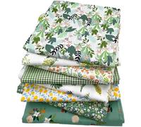 8 Pezzi Tessuto Cotone Stoffa, 50×50 cm Stoffe per Cucito Creativo, Decorativo Scampoli di Stoffa in Offerta per Hobby Creativi Quilting Tessuto, per Vestiti Cucito Creativo DIY Fatto a Mano