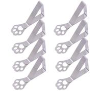 8 Pezzi Tovaglia Clip, Artigli di Gatto Fermatovaglie Antiscivolo, Ferma Tovaglia da Tavola Inossidabili, Clip Ganci per Tovaglie Regolabili in Acciaio Inox, Per Picnic Party Matrimonio Ristorante