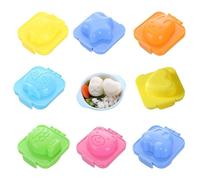 8 Pezzi Uovo Sodo Stampo per Bollire e Baking Mold per Ristoranti di Sushi e Cucina Casa Utensile da Fai-da-te