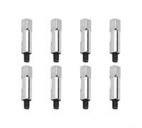 8 Pezzi Valvola Coperchio Bullone e Stud Kit Cromato per Chevrolet Piccolo Blocco V8 283 305 327 350 383 400 Per Motore SBC