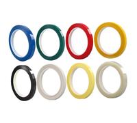 8 Pezzi violoncello keytar clavietta Nastro per tastiera bacheca chiavi violino elettrico nastro per lavagna bianca adesivo per tastiera adesivi a nastro per violino pvc Generico