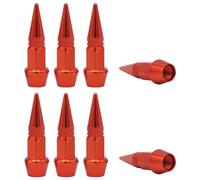 8 Pezzi YOU.S Tappi Valvola Spike In Arancione Rame Per Auto PKW LKW