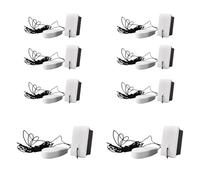 8 Pezzo Pulsante Tirante Con Corda, 1P 16A 220V, Compatibile Con Bticino Living Light, Colore Bianco, Cavo 2 Metri, Ideale per Bagno Doccia e Vasca, 1 Modulo, Serie MBL