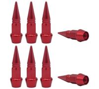 8 Pezzo You.S Coperture Valvole Copertura Spike IN Rosso per Camion Auto Moto