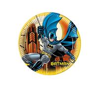 8 piatti di carta per feste, motivo: Batman, 23 cm