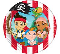 8 piatti piccoli Jake il pirata party pirati